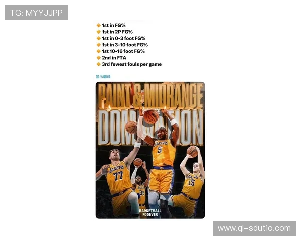 詹姆斯领衔湖人冲击季后赛榜单 全新战术体系初见成效